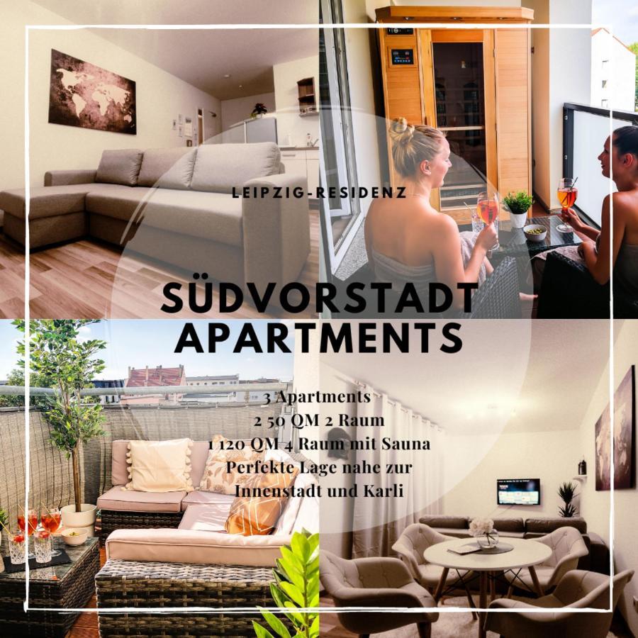 Leipzig Residenz - Suedvorstadt Apartments Eksteriør billede
